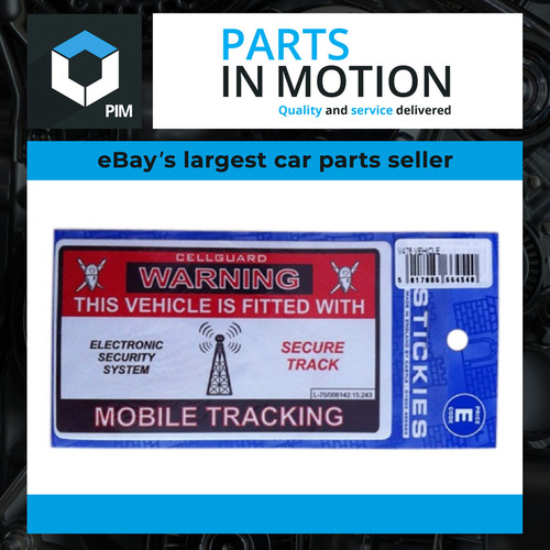 Vehicle mobile tracker sticker - tracker,